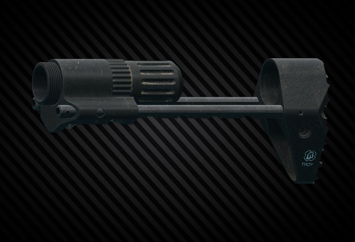 Приклад TROY "M7A1 PDW" для AR-15 (Черный)