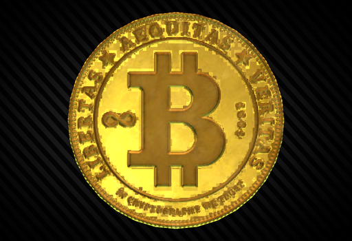 Монета Биткоина