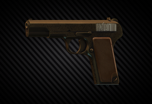Tokarev TT-33 7.62x25 TT pistol (Golden)