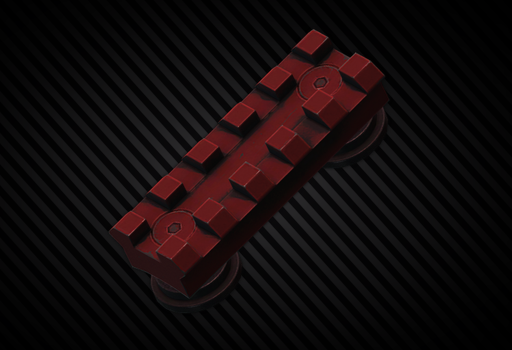 Направляющая Гексагон короткая (Anodized Red)