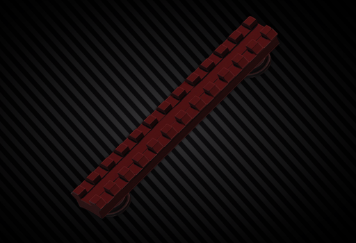 Направляющая Гексагон средняя (Anodized Red)