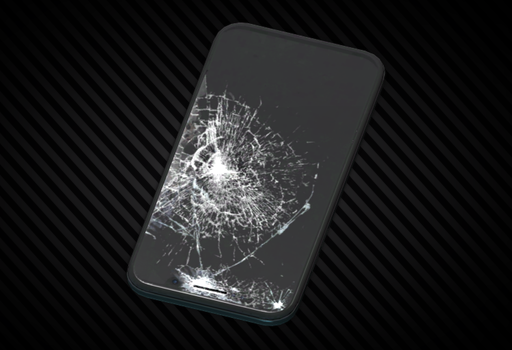 Разбитый смартфон GPhone X