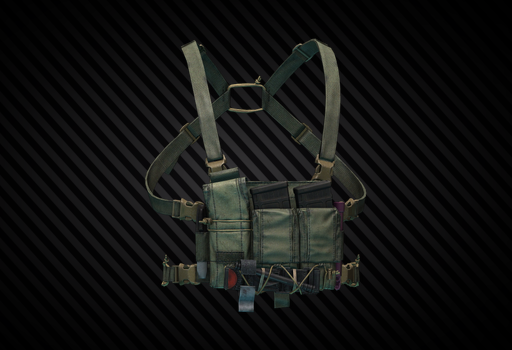 Разгрузочная нагрудная система Zulu Nylon Gear "M4 RSCR" (Ranger Green)