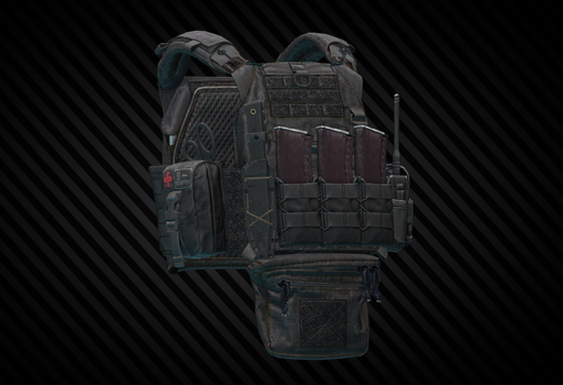 Чехол для бронеплит Stich Profi "Plate Carrier вер.2" (Черный)