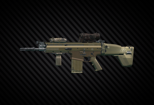 Штурмовая винтовка FN SCAR-H 7.62x51 (FDE) Face