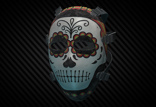 Баллистическая маска Atomic Defense "CQCM" (El Día de Muertos)