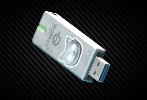 Flash drive with Mr. Kerman's hash codes