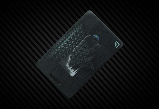 RFID keycard with unknown name
