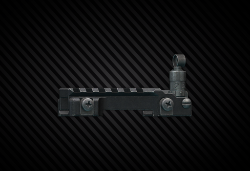 HK G36 KAC 600m Rear Sight Rail