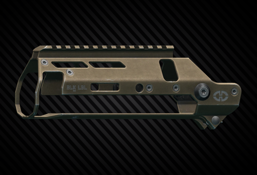 MDR BLK LBL ALX Bipod 16 handguard (FDE)