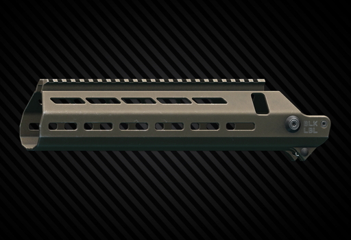MDR BLK LBL ALX 20 handguard (FDE)