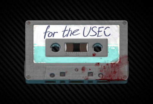 USEC commander's audio tape labeled "For the USEC"