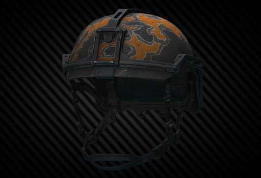 Diamond Age NeoSteel High Cut helmet (Orange Stains)