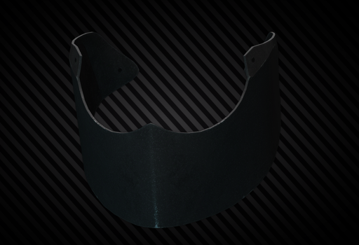 Diamond Age NeoSteel helmet ballistic mandible (Black)
