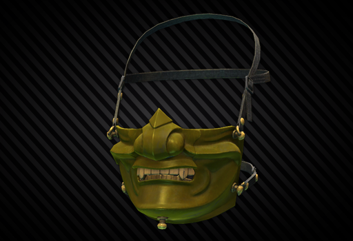 DevTaс Samurai Menpo Mask (Gold)