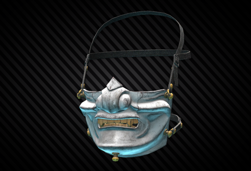 DevTaс Samurai Menpo Mask (White)