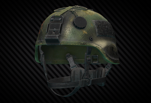 HighCom Striker ULACH IIIA helmet (Green Stripes)