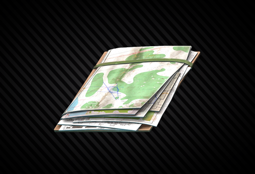 Map with triangulated signal