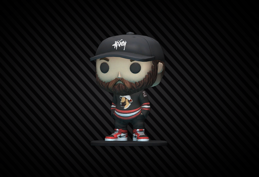 Elvisvista figurine