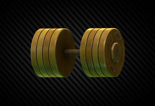 Mazoni golden dumbbell