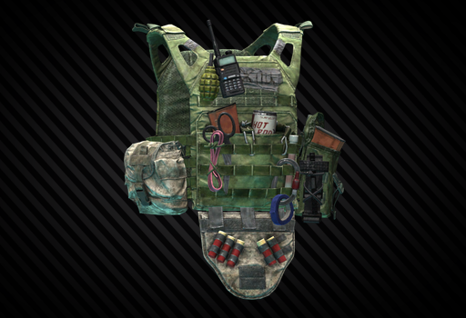 Tac-Kek JayPC plate carrier (OD Green)