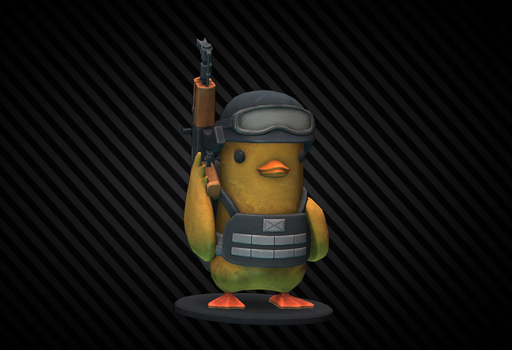 Duck figurine