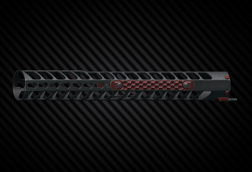 Saiga-12 Custom Guns Hedon S handguard (Redline)