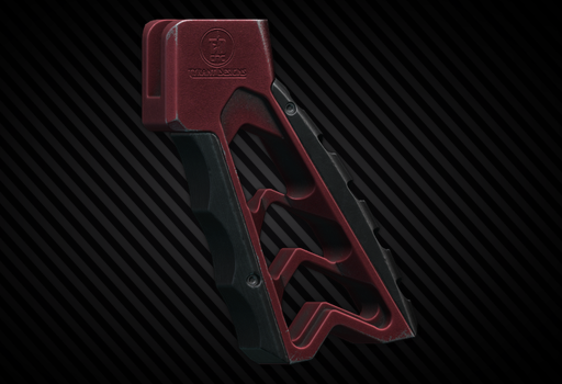 AR-15 Tyrant Designs MOD Chevron pistol grip (Red)