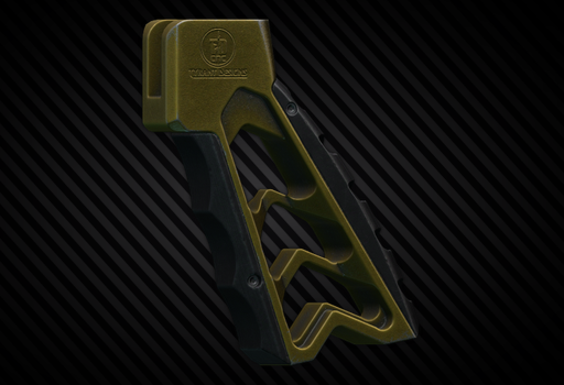 AR-15 Tyrant Designs MOD Chevron pistol grip (Yellow)