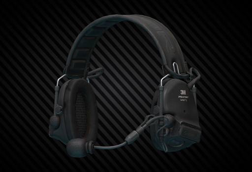Peltor ComTac VI headset (Black)