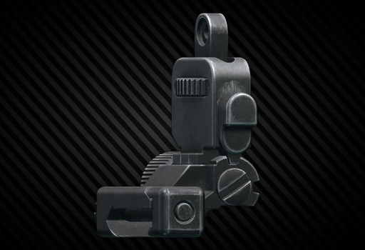 Type 20 flip-up rear sight