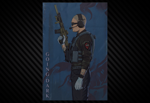 Плакат Going Dark