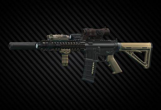 Штурмовая винтовка Colt M4A1 5.56x45 SOPMOD II Flash