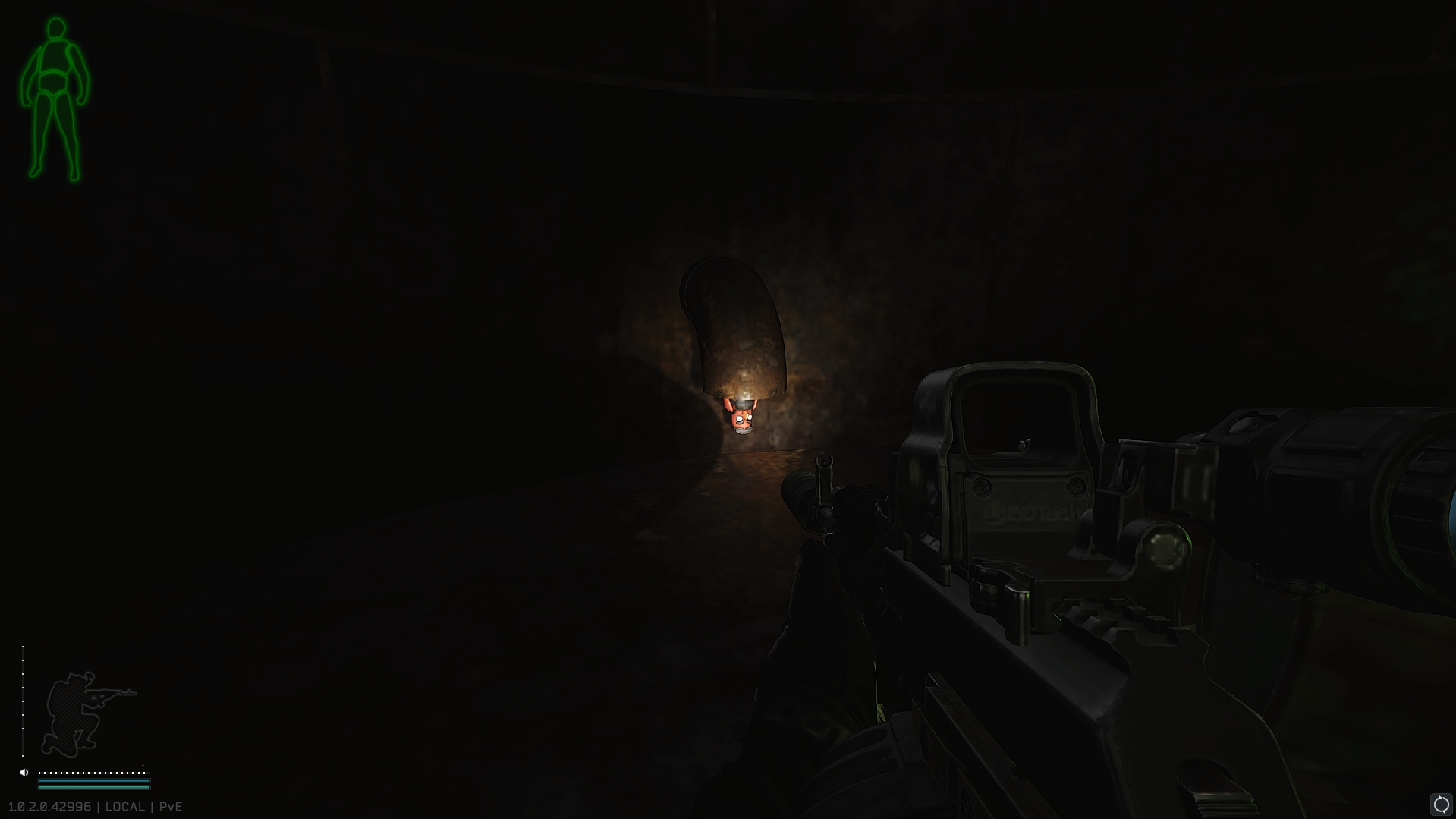 В трубе внутри бойлера с трупом по квесту «Всё тайное становится явным»